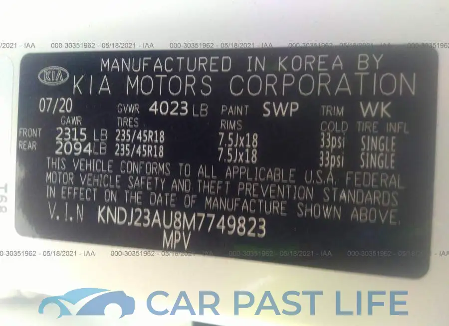 KNDJ23AU8M7749823# 9