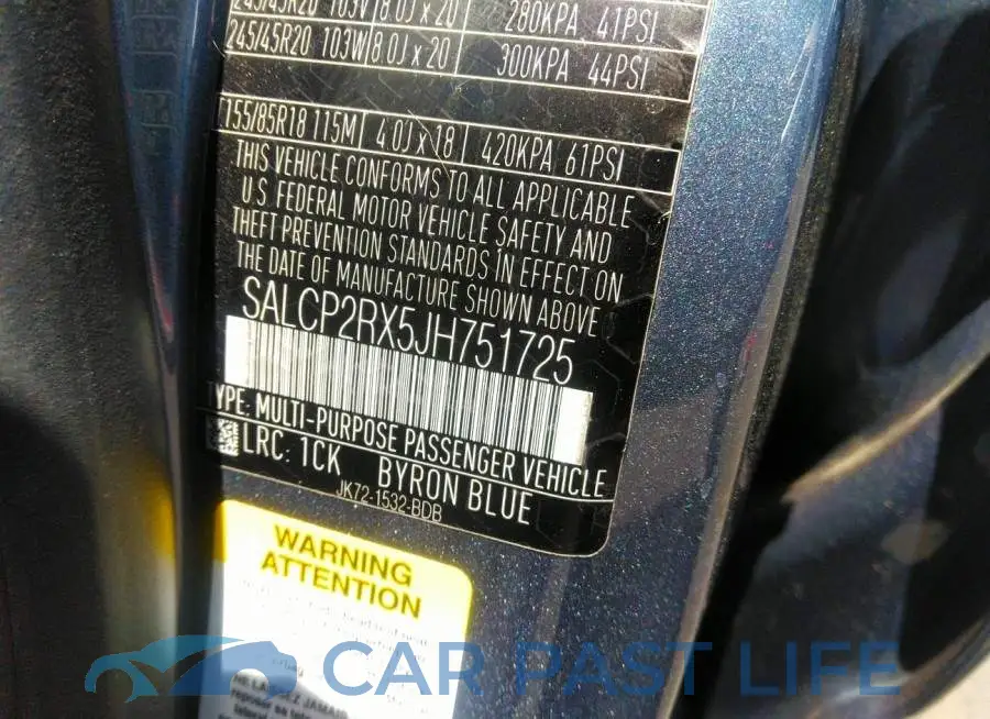 SALCP2RX5JH751725# 9