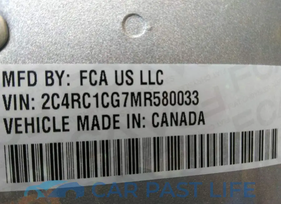 2C4RC1CG7MR580033# 9