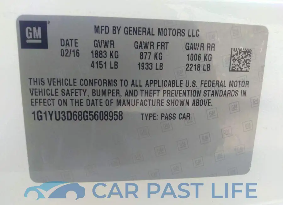 1G1YU3D68G5608958# 9
