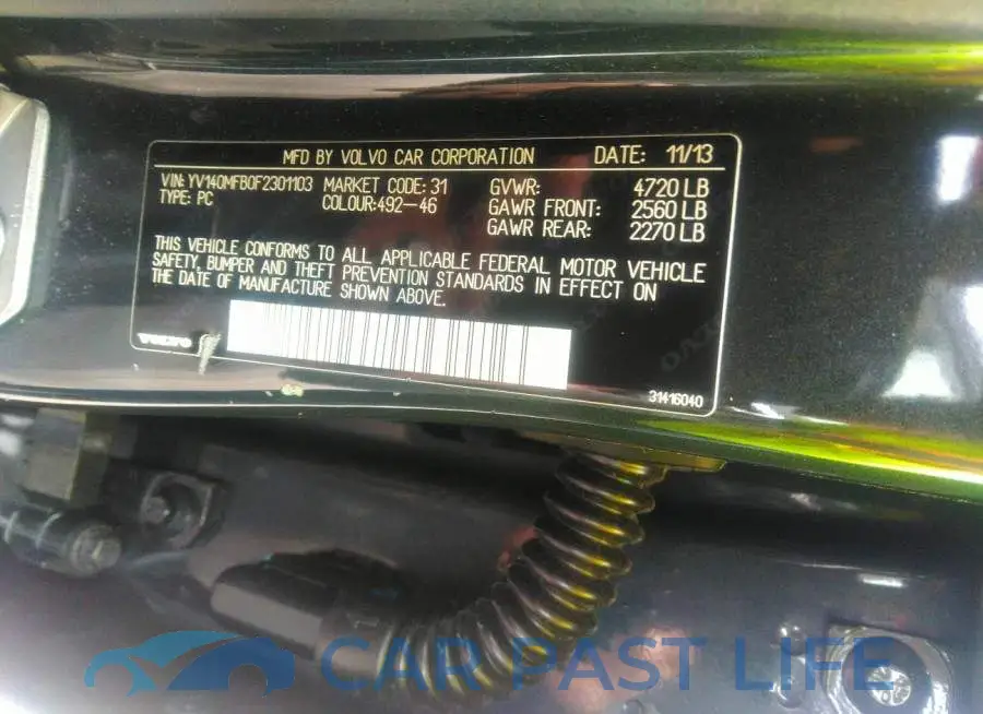 YV140MFB0F2301103# 9