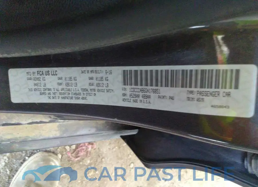 1C3CCCAB6GN176851# 9
