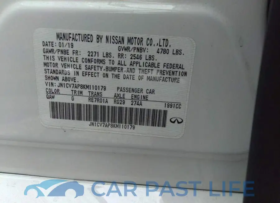 JN1CV7AP8KM110179# 9