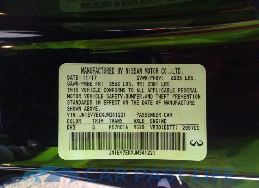 JN1EV7EKXJM341221# 9