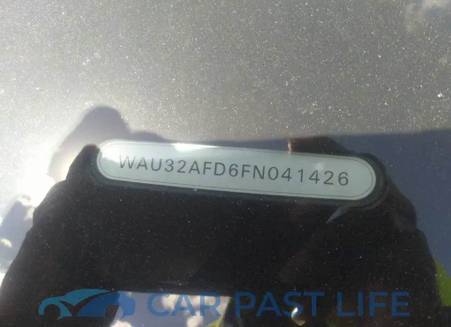 WAU32AFD6FN041426# 9