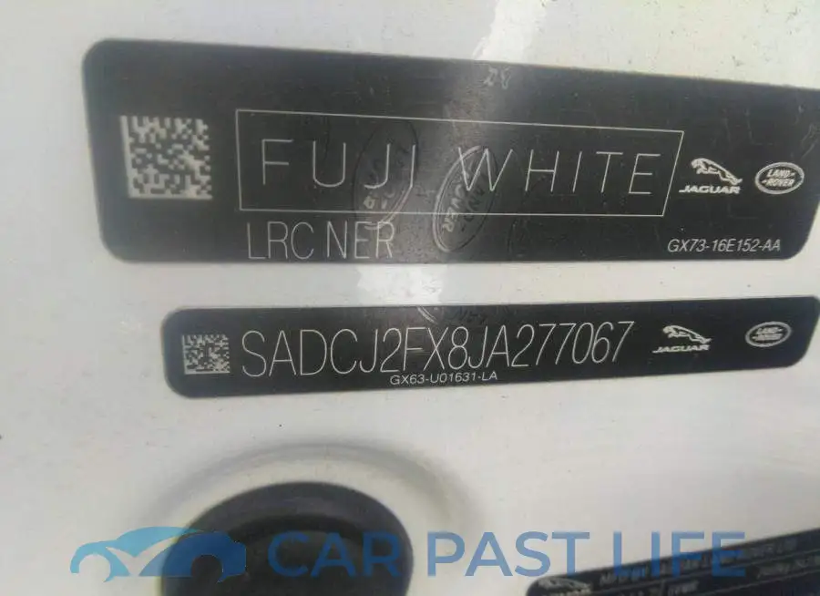 SADCJ2FX8JA277067# 9
