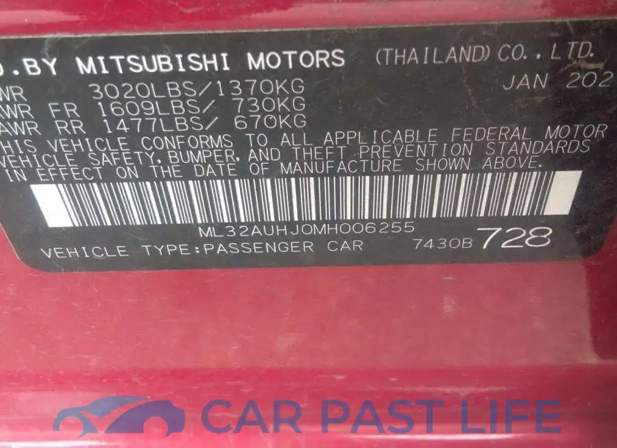 ML32AUHJ0MH006255# 9