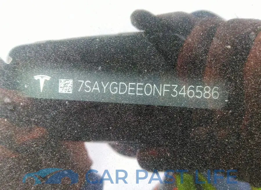 7SAYGDEE0NF346586# 9