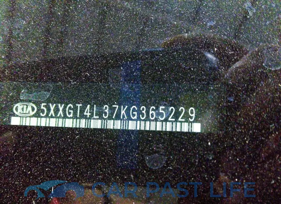 00XGT4L37KG365229# 9
