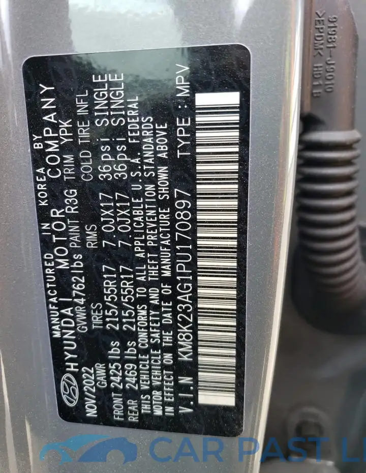 KM8K23AG1PU170897# 12