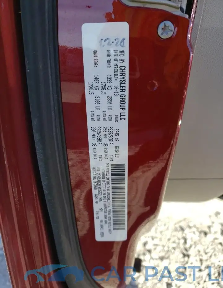 2C4RVABG8ER135023# 13