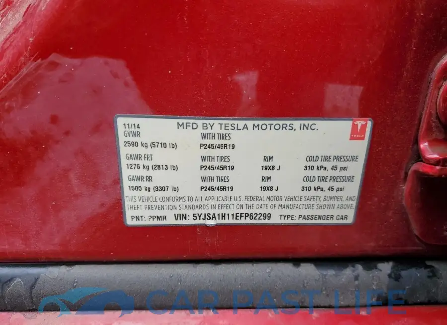5YJSA1H11EFP62299# 12