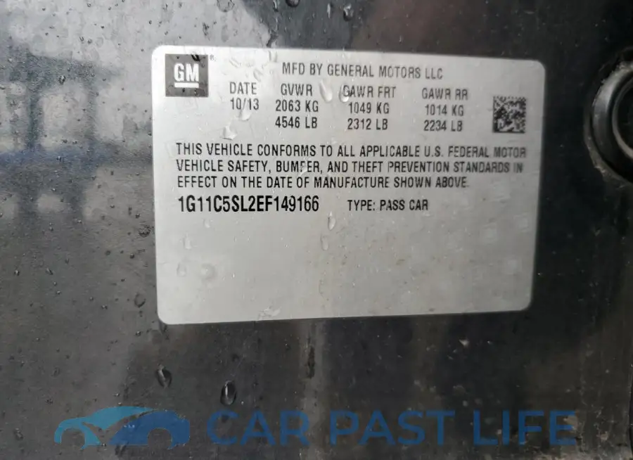 1G11C5SL2EF149166# 12