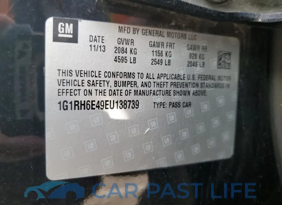 1G1RH6E49EU138739# 12