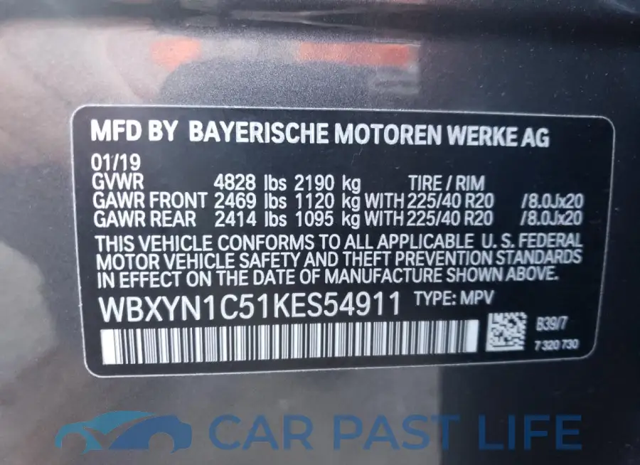 WBXYN1C51KES54911# 12