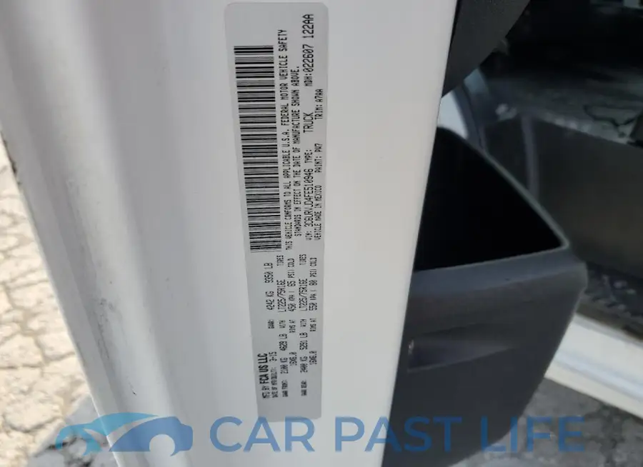 3C6URVJD4FE510946# 12
