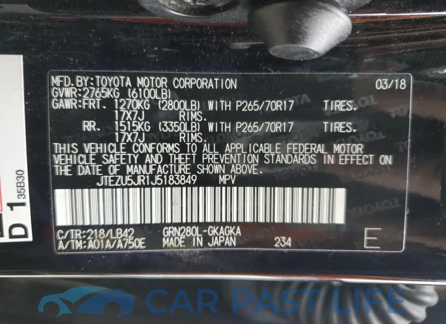 JTEZU5JR1J5183849# 13