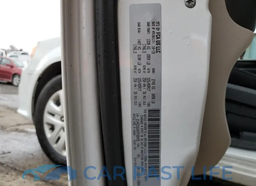 2C4RDGBG6KR789455# 13