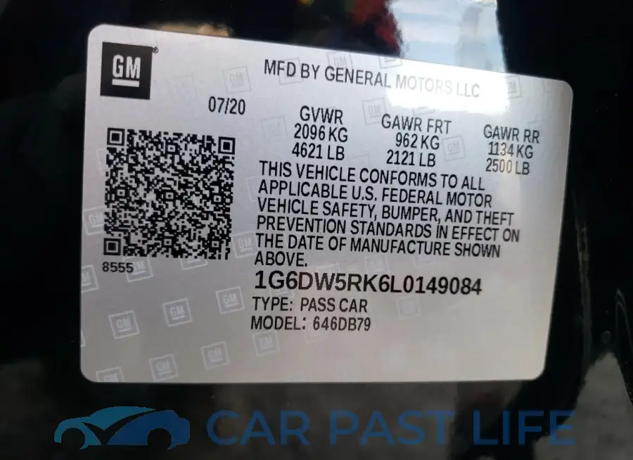 1G6DW5RK6L0149084# 12