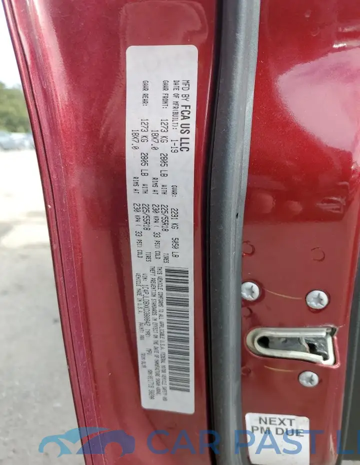 1C4PJLDBXKD380842# 13