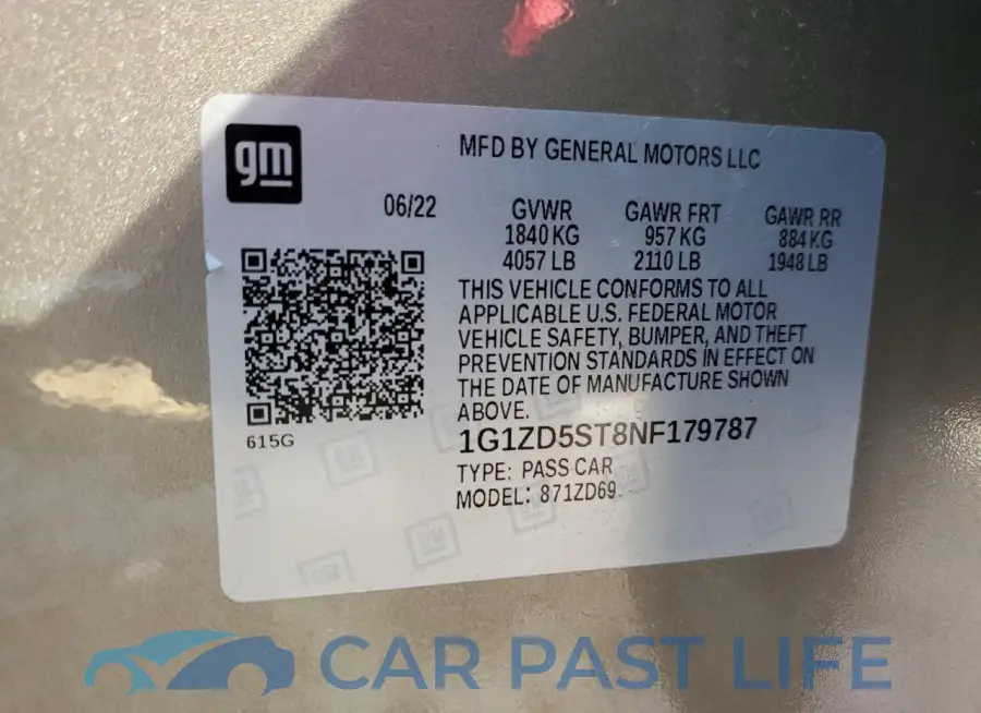 1G1ZD5ST8NF179787# 12