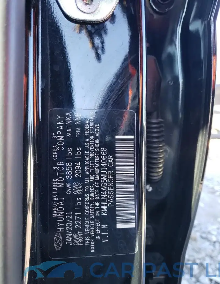 KMHLN4AG5MU140668# 12