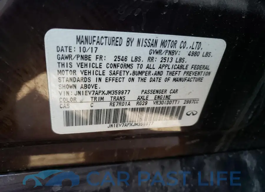 JN1EV7APXJM359977# 12