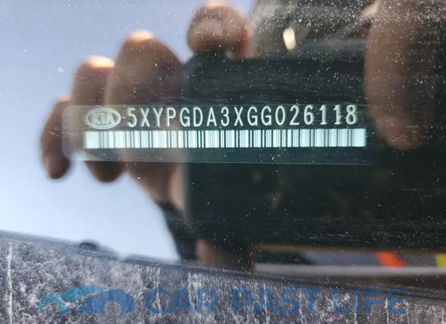 5XYPGDA3XGG026118# 13