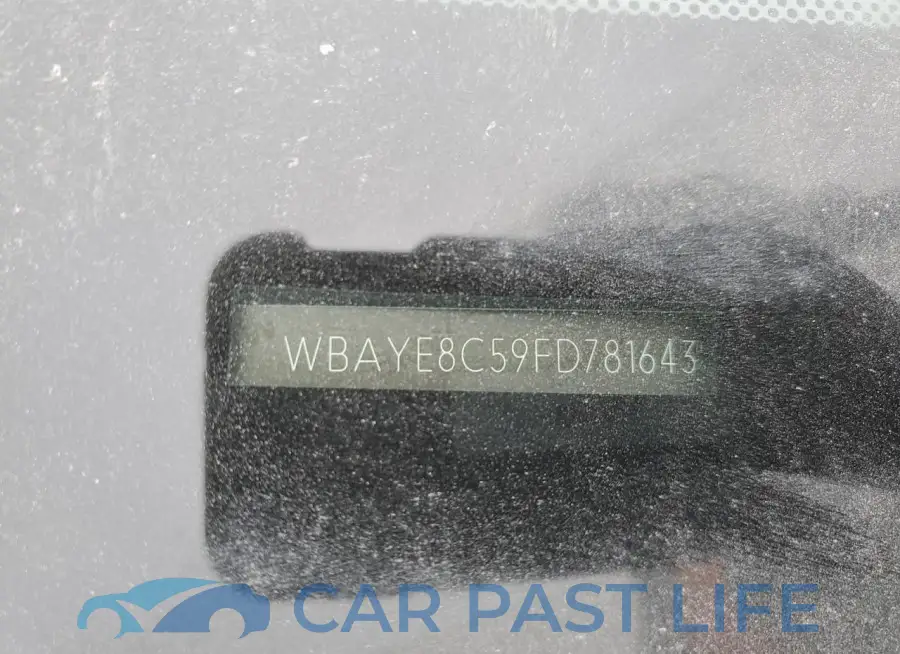 WBAYE8C59FD781643# 12