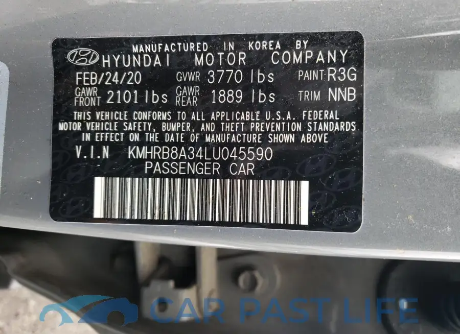 KMHRB8A34LU045590# 12