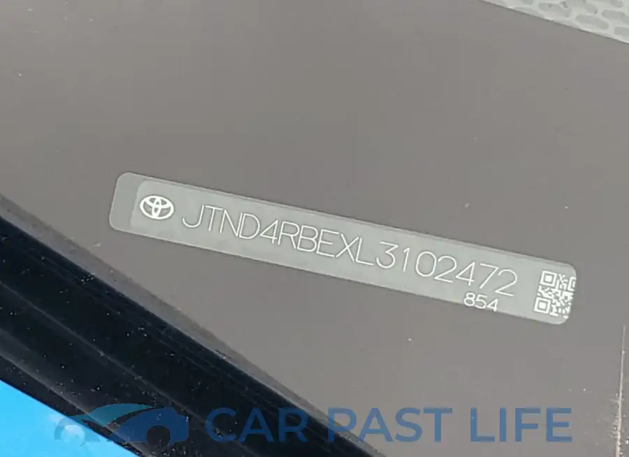 JTND4RBEXL3102472# 12
