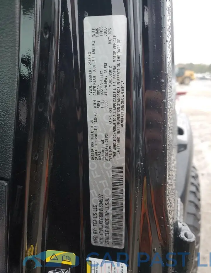1C4HJXEG6MW804997# 12