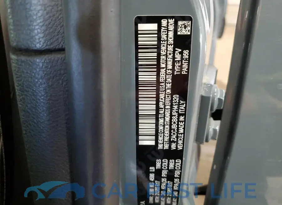 ZACCJBCB8JPH41320# 13