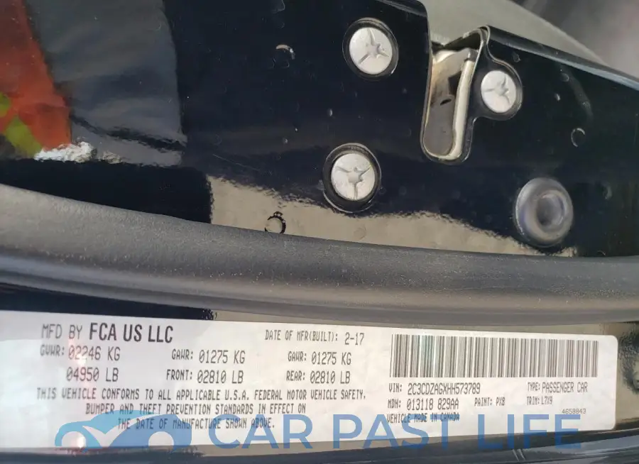 2C3CDZAGXHH573789# 13
