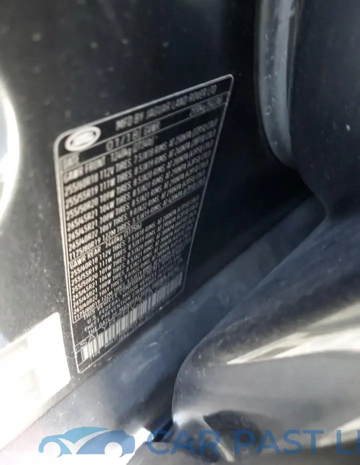 SALYB2RV3JA756109# 13