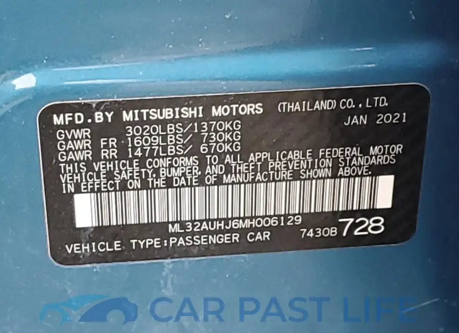 ML32AUHJ6MH006129# 12