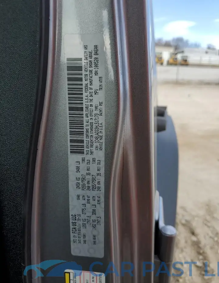 1C4BJWDG3HL517173# 12