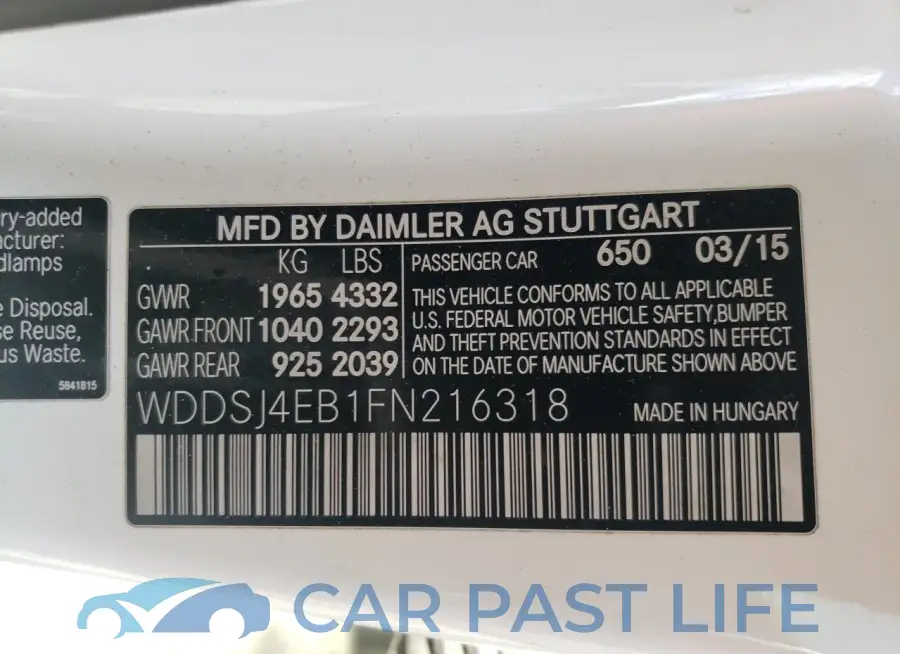 WDDSJ4EB1FN216318# 12