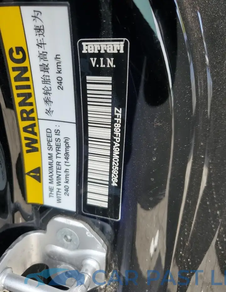 ZFF89FPA9M0259264# 12