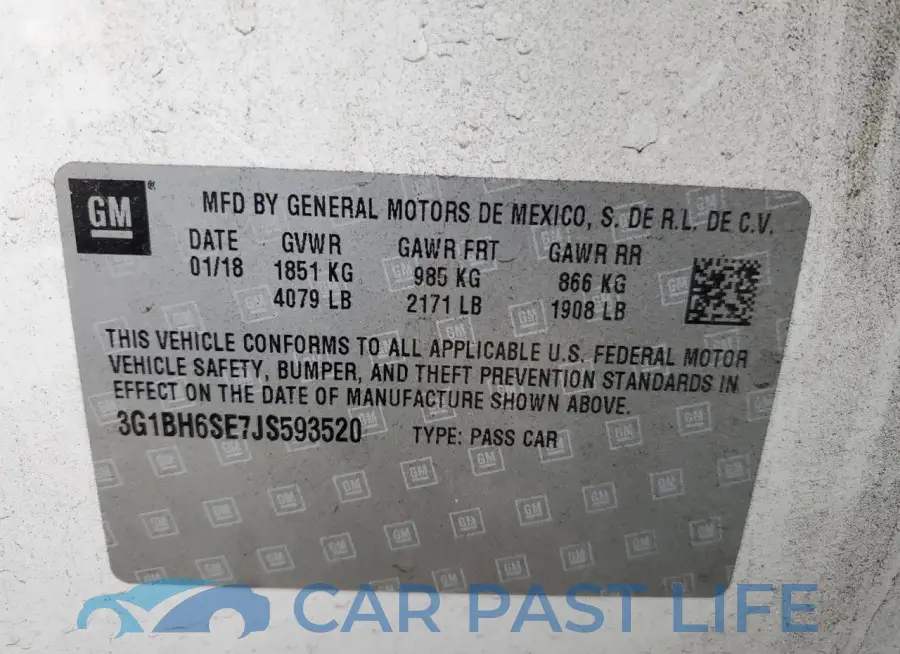 3G1BH6SE7JS593520# 12