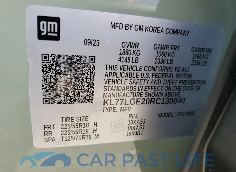 KL77LGE20RC130040# 13
