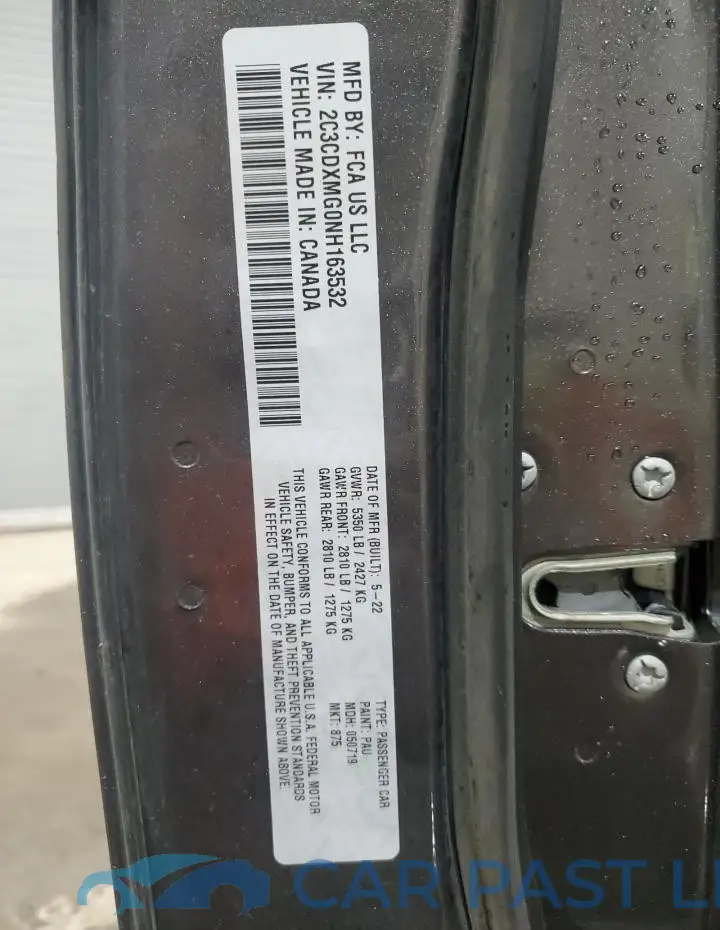 2C3CDXMG0NH163532# 13