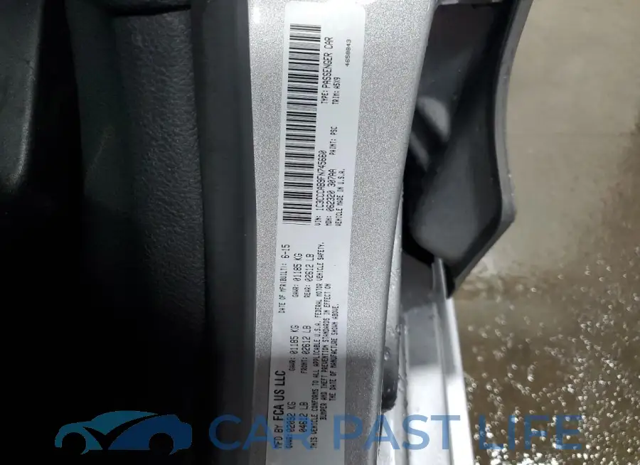 1C3CCCAB9FN745660# 12