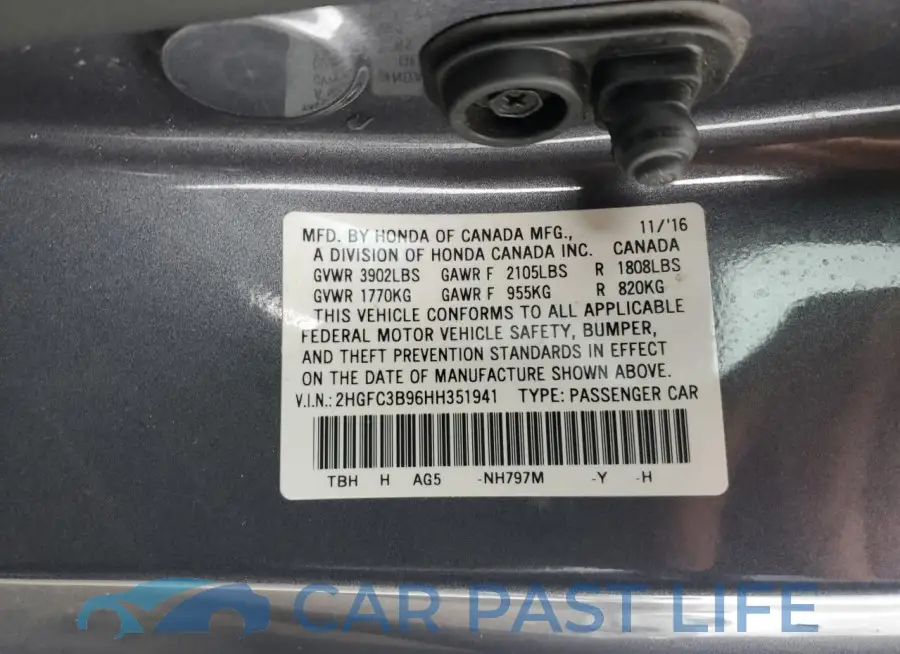 2HGFC3B96HH351941# 12