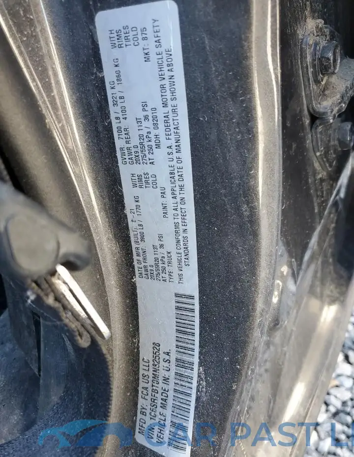 1C6SRFBT0MN825528# 12