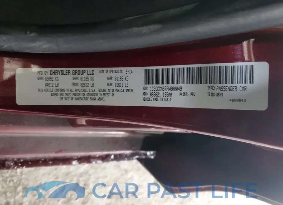 1C3CCCAB7FN600049# 13