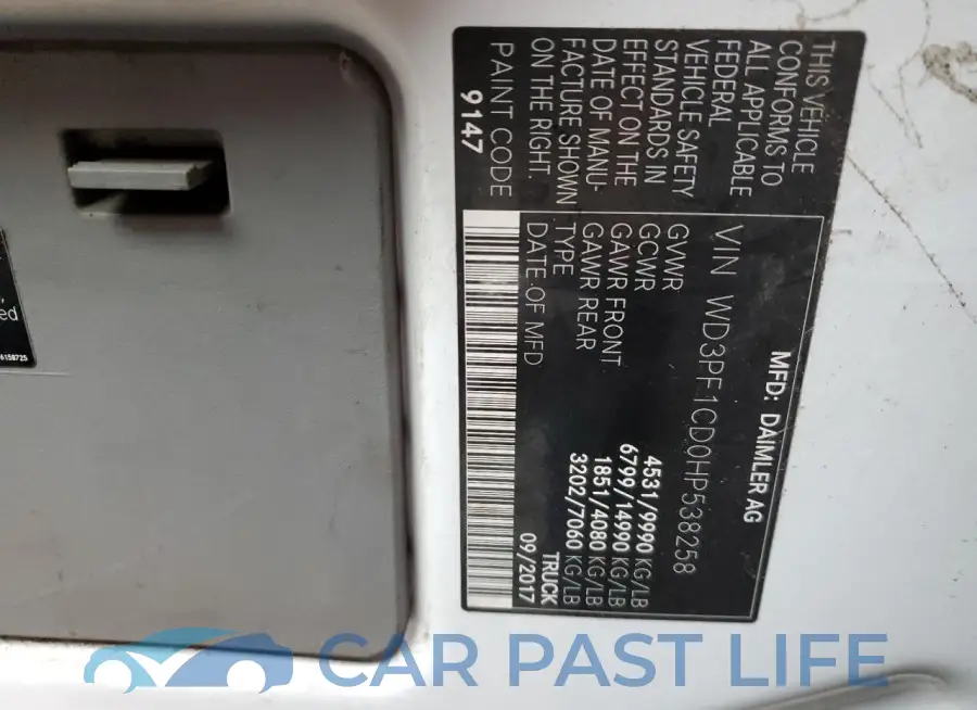 WD3PF1CD0HP538258# 14