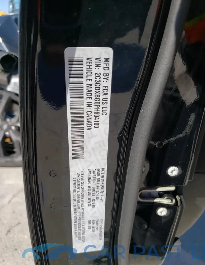 2C3CDXBG0PH604100# 12