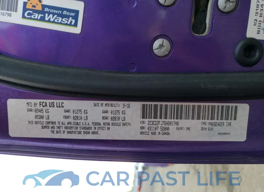 2C3CDZFJ7GH201748# 12
