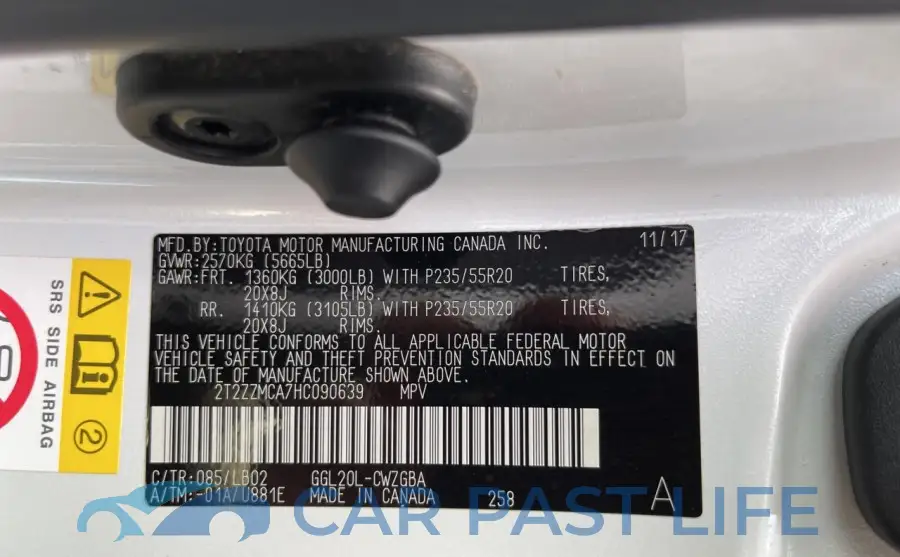 2T2ZZMCA7HC090639# 10